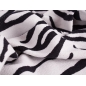 Pulover din tricot - Zebra - bucle de viscoză