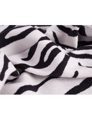 Džínový svetr - Zebra - viskózová smyčka