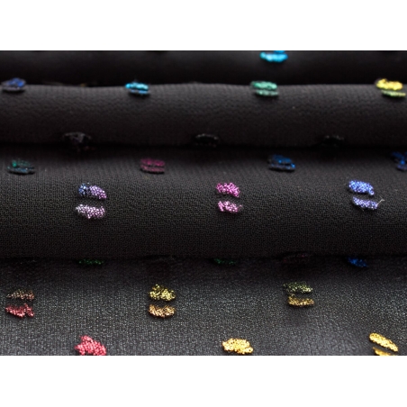 Regenbogen Chiffon