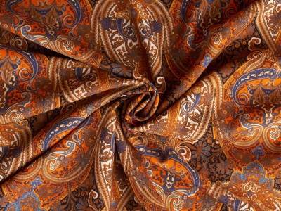 Fabric Wool - Arabian Sunset - in Dior style