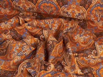 Fabric Wool - Arabian Sunset - in Dior style
