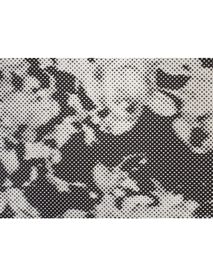 Žakard Sorella - Monochromová růže - ve stylu Ralpha Laurena