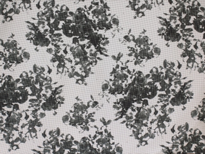 Tkanina Żakard - Monochrome Rose - w stylu Ralpha Laurena