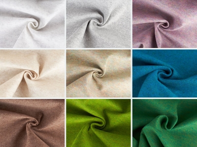 MONO PETT - muovipullista valmistettu huopa - värit