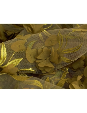 3D-Blumen-Guipure Roma - 4 Farben