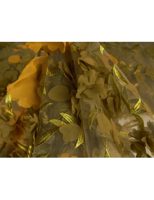 Dentelle florale 3D Roma - 4 couleurs