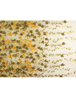 Renda floral 3D Roma - 4 cores