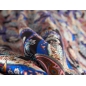 Silke stof med signatur - Orientalisk chic Silke stof med signatur - Orientalisk chic