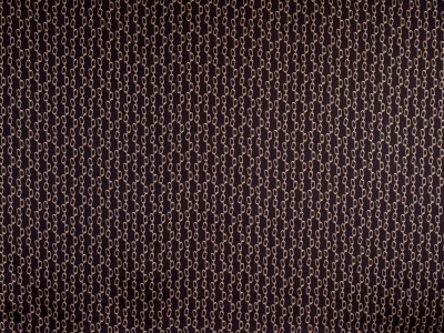 Тъкан Животински шифон - Catena d'oro - класика в стил Gucci