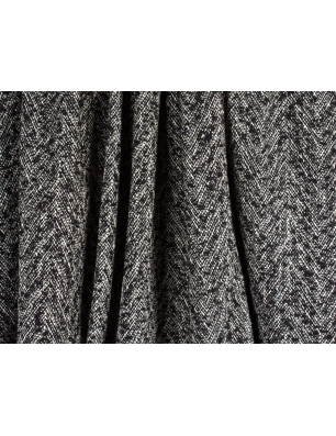 Pamut tweed - Prada stílusú halszálkás minta - színek