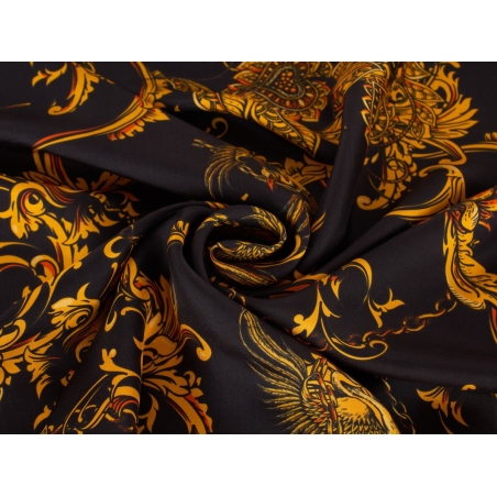 Seda firmada - Detalles mecánicos - al estilo de Versace