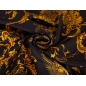 Tecido de seda assinado - Detalhes mecânicos - no estilo Versace Tecido de seda assinado - Detalhes mecânicos - no estilo Versace