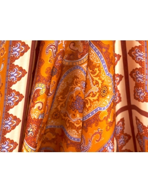 Tkanina jedwabna - Eleganza del miele -w stylu Etro