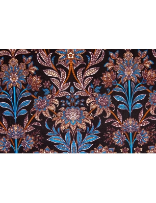 Tkanina jedwabna - Fiori di Notte - w stylu Etro