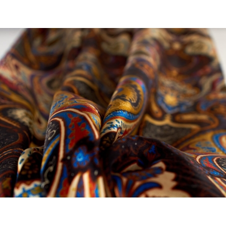 Țesătură de mătase semnată - Boho Orient - în stil Etro