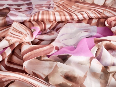 kopio silkkistä, jota on merkitty mallilla