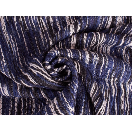 Tissu avec des franges - dans le style de Dior - couleurs