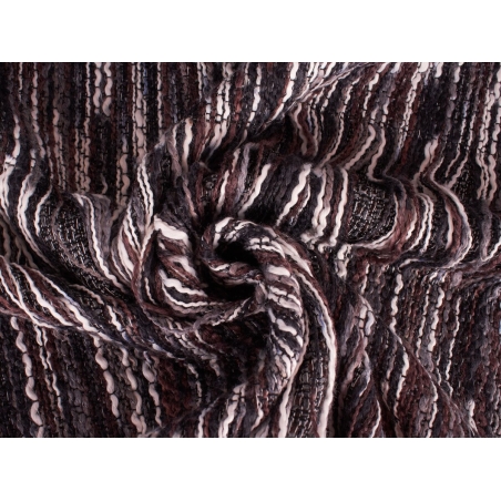 Stof met franjes - in de stijl van Dior - kleuren