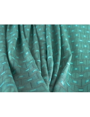 Ύφασμα Βισκόζη Αλόφ - Γεωμετρικό Μωσαϊκό