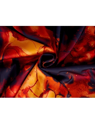 Satin pour robe - Etna