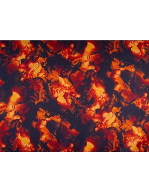 Satinas suknelėms - Etna - D&G ir Gucci stiliaus