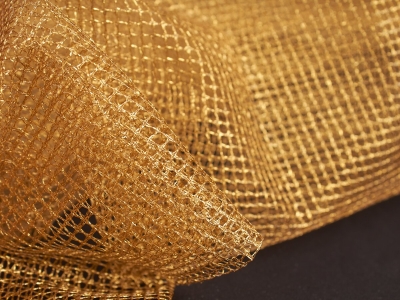 Светеща мрежа - златна и сребърна