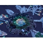 HOLO lace - embroidered with sequins on tulle
