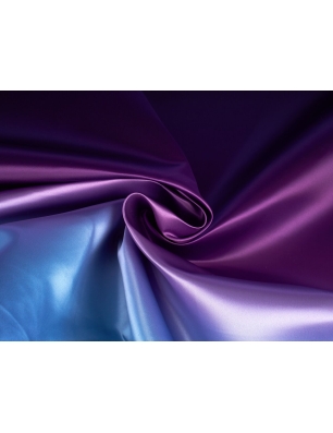 Saténová kostýmová látka - Úžasné Ombre - panel