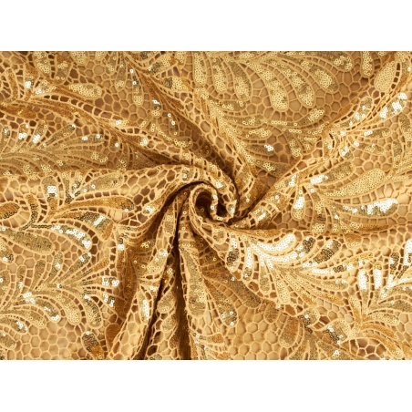 Gipiura Felce - motif of delicate leaves - colors