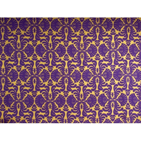 Tessuto Viscosa Raso Foxy - Popolo porpora