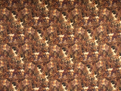 Tecido Lã assinado - Outono selvagem - no estilo Dior.