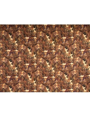 Signed wool - Wild autumn - in Dior style