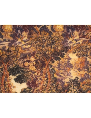 Signed wool - Wild autumn - in Dior style