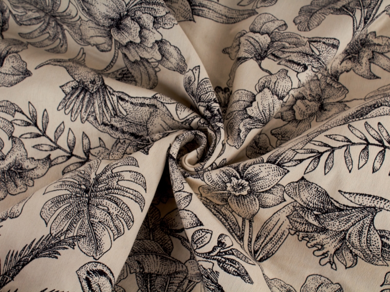 Jacquard firmato - Paradiso - in stile Dior.