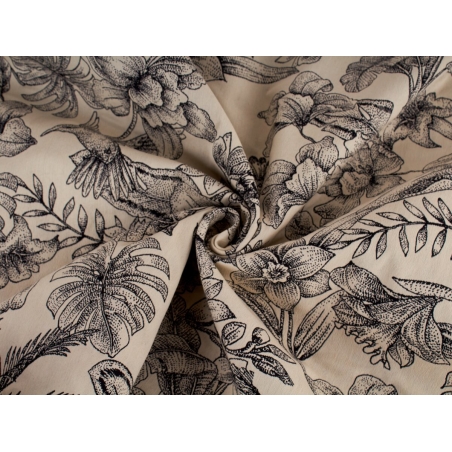 Țesătura Jacquard semnată - Paradiso - în stilul Dior.