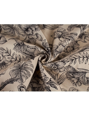 Jacquard-kangas, merkitty - Paradiso - Dior-tyylissä