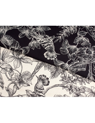 Țesătura Jacquard semnată - Paradiso - în stilul Dior.