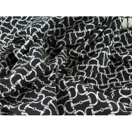 Signerat jacquard - Etriers - i Gucci-stil