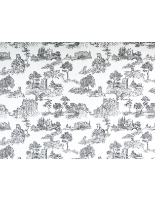 Jacquard fabric signed - Unicorno - in Dior style