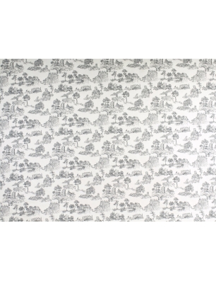 Tecido Jacquard assinado - Unicorno - no estilo Dior.