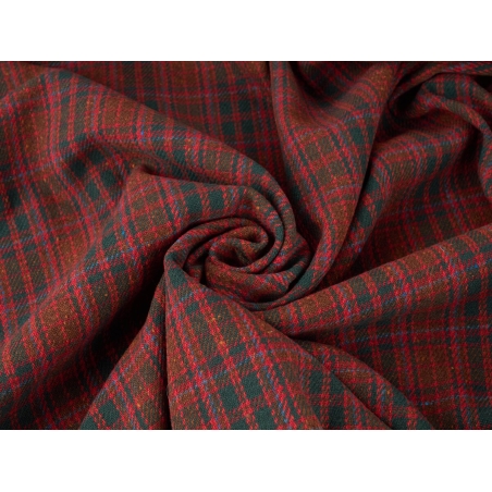 Kockás gyapjú - Dior stílusú Tartan - színek