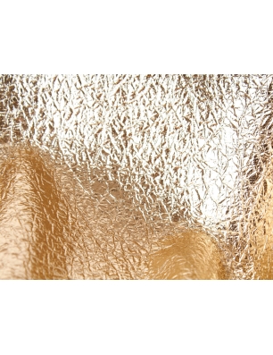 Tessuto Ecopelle metallica - Pelle Metallica - oro e argento