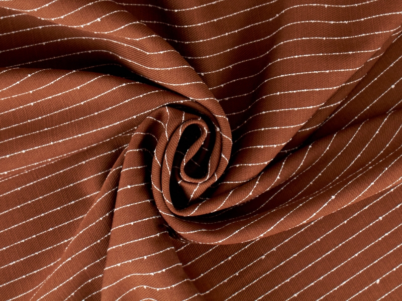 Lyocell - fabric with fine stripes