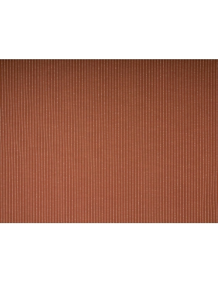 Tecido de viscose lyocell com riscas finas.