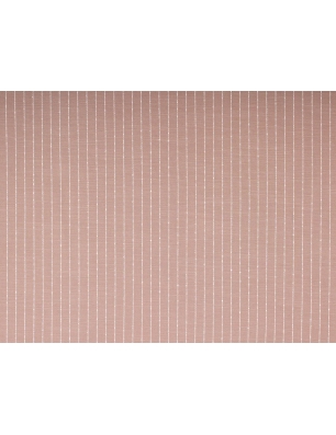Tecido de viscose lyocell com riscas finas.
