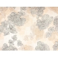 Viskoza materiał - Flori delicate - culori