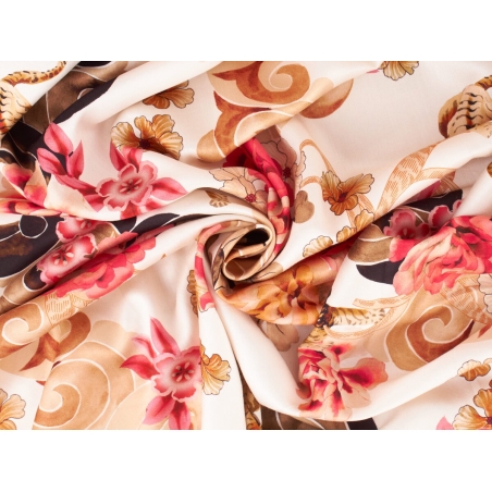 Audums Viskoze Raso Foxy - Tīģera Lilija