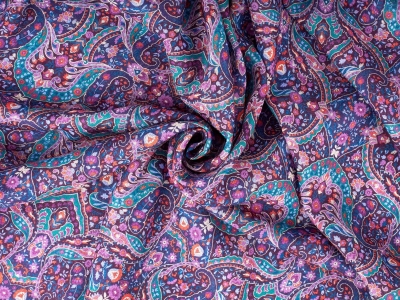 Тканина Бати́ст візкозовий Мулен - Фантазія Персія - кольори