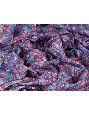 Viscose Batiste Fabric Moulin - Persian Fantasy - colors
