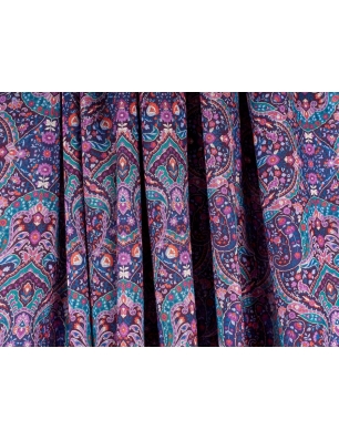 Viscose Batiste Fabric Moulin - Persian Fantasy - colors